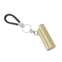 Aluminiumlegierung Feuerzeughalter Schlüsselanhänger mit Federclip, tragbare Hülle 8cm