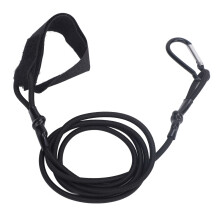 Elastisches Nylon-Paddel-Leine mit Metall-Sicherheits-Lanyard für Angelrute & Netz