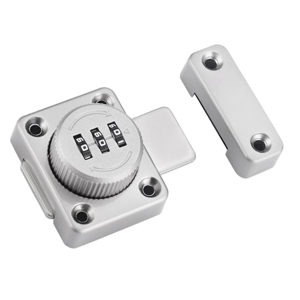 Password Rotary Hasp Lock Small Door Cupboard Sheds 3 Digit Combinatio 6902696504401