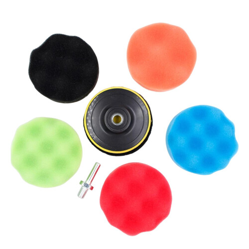 8x Car Polishing Pad Kit Multipurpose Drill Attactments Buffer Polishe