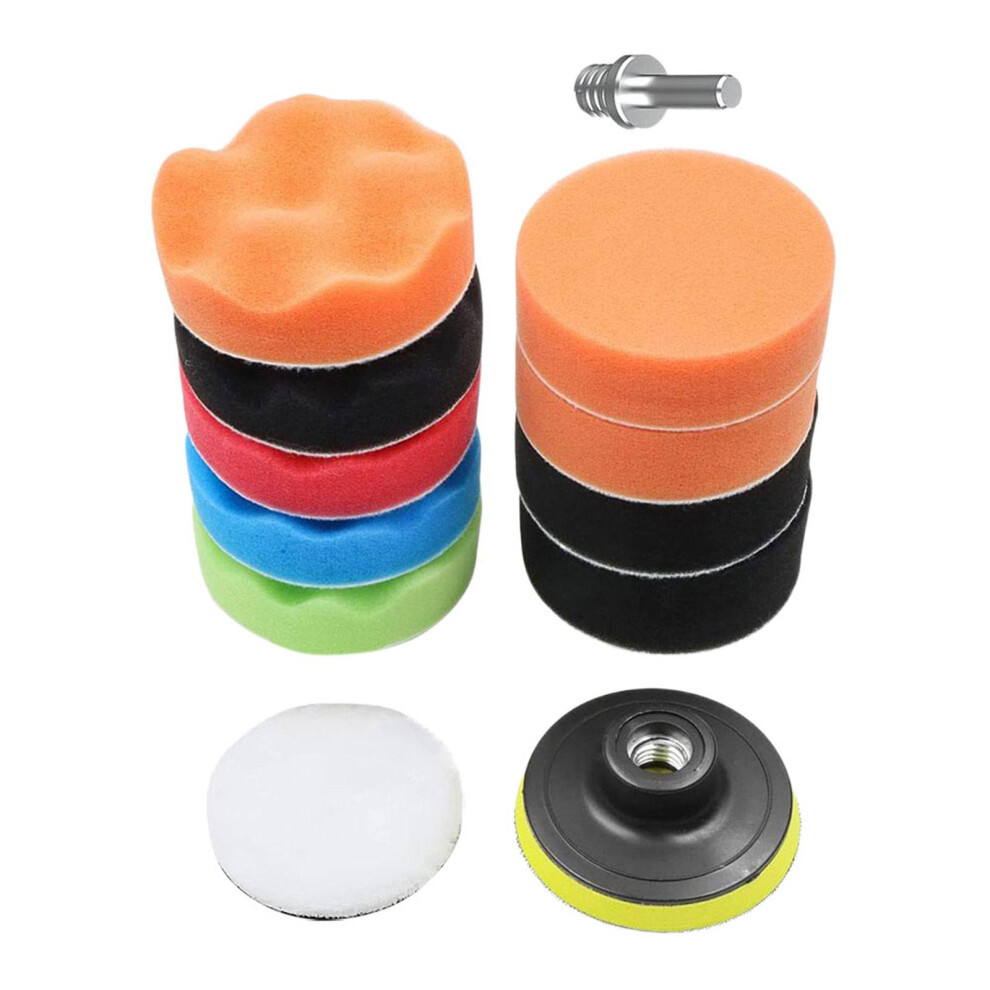 12X Buffing Polishing Pads Automotive Polisher For Automotive Detailin 6902696534491