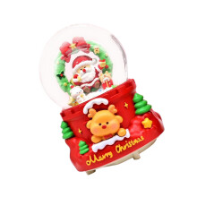 Christmas Snow Globe Music Box Holiday Daughter Mom Girls Musical Snow