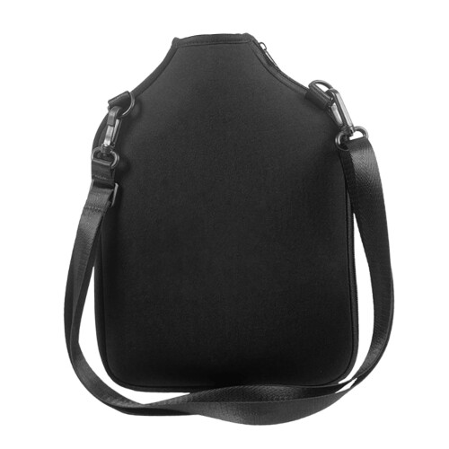 Paddle Bag Pickleball Accessory Racket Sleeve for Sports Training Blac