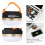 LED Camping-Laterne 78 cm USB-aufladbar 6