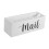 Mail Holder Box Wall Mounted Rustic Letter Holders for Farmhouse Home 1