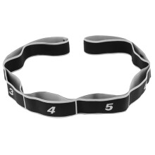 8 Segment Yoga Stretch Strap Elastic Strap for Upper Lower Body Leg Sh
