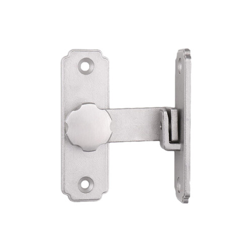 Sliding Barn Door Latch Lock Right Angle Door Lock Latch for Bathroom