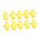 10 Pieces Alignment Putting Tools Golf Ball Line Liner for Beginners O 1