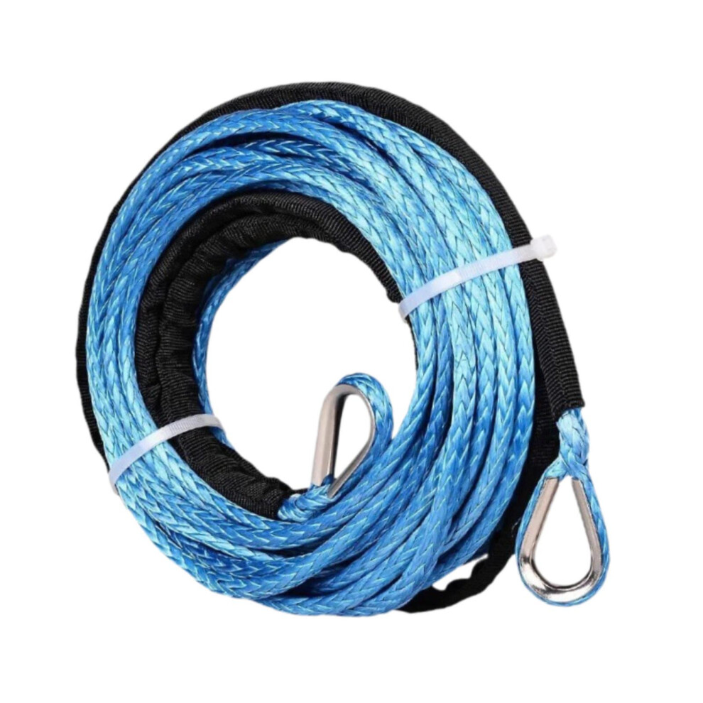 15Mx6mm Synthetic Winch Rope Sturdy Accessories For Off Road Rescue To 6902695854378