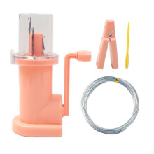 Mini Knitting Machine Easy Weaver Knitter DIY for Scarves Bracelets Sw