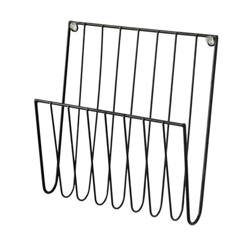 Wall Mounted File Holder Versatile Magazine Rack for Letters files Env