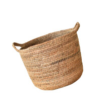 Woven Plant Basket Organizer Storage Basket for Indoor Outdoor Garage