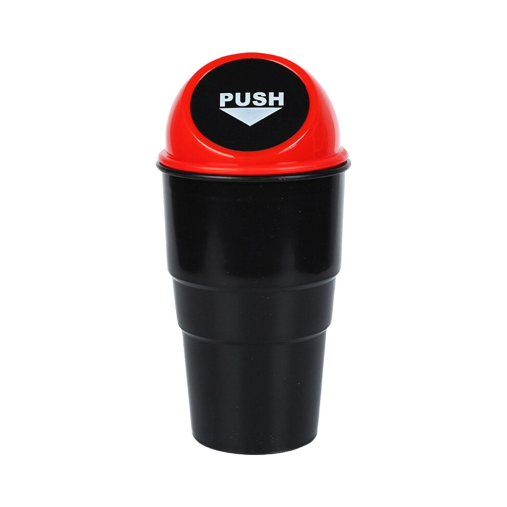 Generic Car Cup Holder Trash Can with Lid Car Garbage Can for SUV Truc