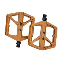 2x Bike Pedals Sleek with Reflector for Mountain Bikes Outdoor Folding