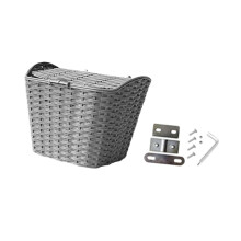 Bike Front Basket with Lid Cycling Carrying Case for Most Bikes Umbrel