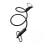 2xBungee Cord with Hook Strap Elastic Tie Down Straps for Outdoor Lugg 1