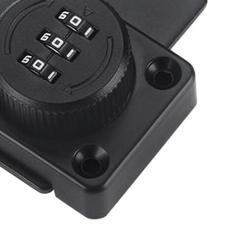 Password Rotary Hasp Lock Small Door Cupboard Sheds 3 Digit Combinatio 2