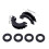 2Pcs D Ring Shackle Isolators Multifunction Durability Fits 3/4 inch S 2