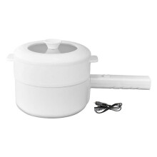 Electric Cooker Wok Nonstick Electric Skillet for Porridge Noodles Egg