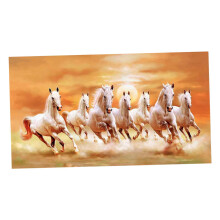 7 Running Horses Wall Decor Decoraton Artwork for Bedroom Living Room