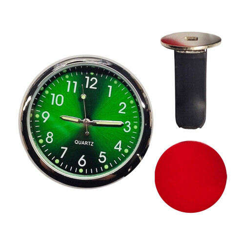 Car Dashboard Clock Luminous Small Car Decoration for Car Air Vent Cli