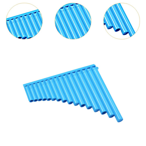 16 Pipe Pan Flute Educational C Key for Performance Musical Gift Music 2
