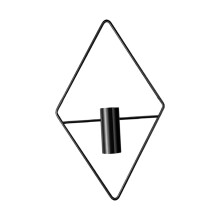 Hanging Vase Nordic Geometric Metal Wall Planter for Cafe Home Office