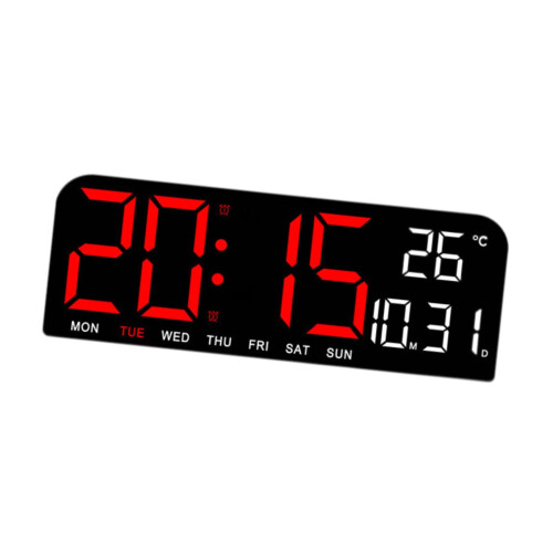 Big LED Large Digital Clock Large LED Display for Kitchen Living Room