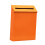 Wall Mounted Mailbox Rainproof Metal Postbox Drop Box for Outside Fron 1