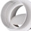 Pipe Draft Blocker Exhaust Fan Sealed Duct Adaptor for Kitchen Bathroo 2