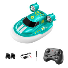 1/32 RC Boat Toy Rechargeable Bathtub Toy Boats for Boys Girls Childre