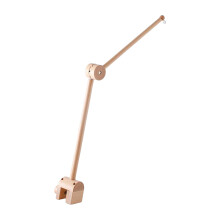 Bed Bell Holder Wooden Hang Adjustable Arm Bracket for Bedroom Baby Cr