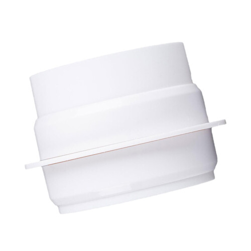 Pipe Draft Blocker Exhaust Fan Sealed Duct Adaptor for Kitchen Bathroo