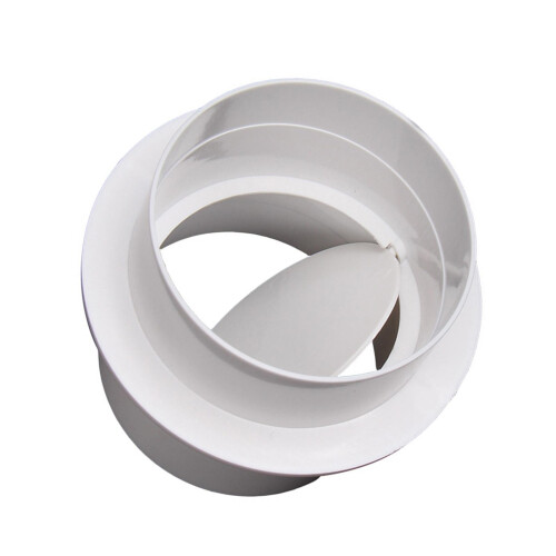 Pipe Draft Blocker Exhaust Fan Sealed Duct Adaptor for Kitchen Bathroo
