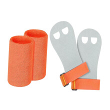 Kids Gymnastics Hand Grips with Wristbands for Weightlifting Multifunc