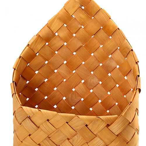 Kitchen Storage Basket Bin Hanging Woven Wall Basket for Vegetables Ba 2