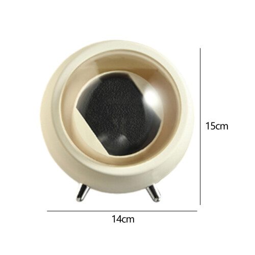 Automatic Watch Winder Storage Display Box for Bedroom Hotel Desk Whit 1