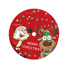 Christmas Tree Skirt Soft Merry Christmas Christmas Tree Ornament for