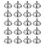 20Pcs Desk Mini Flag Holder Accessory for Party Conferences Practical 1