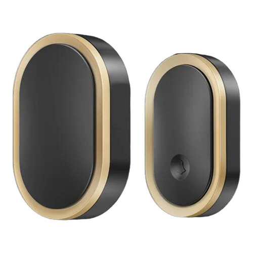 Wireless Doorbell Compact Multipurpose LED Flashing for Home Shops Apa