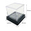 Baseball Holder Cube Memorabilia Display Case Transparent Clear Baseba 2