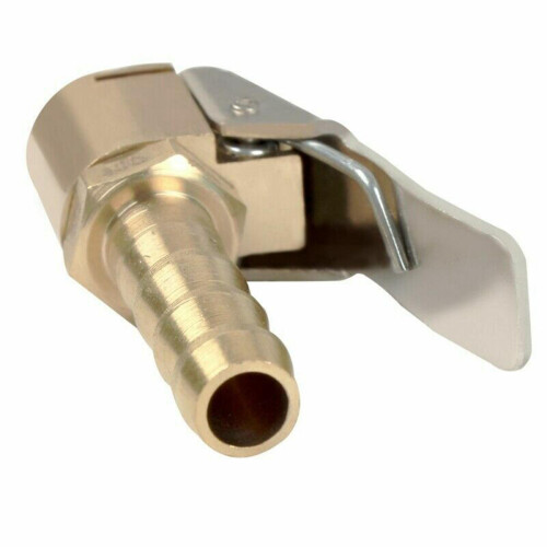Tyre Valve Air Chuck Copper Replacement High Performance Tire Inflator 2