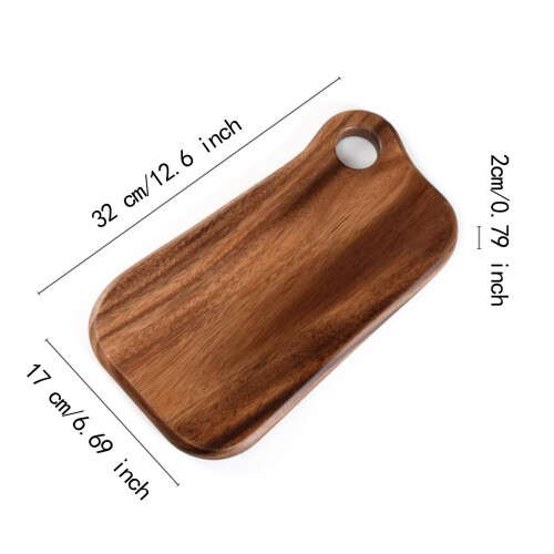 Wooden Cutting Board Serving Board Chopping Board for Bread Fruit Vege 1
