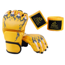 Half Finger Boxing Gloves MMA Gloves for Punching Bag Muay Thai Martia