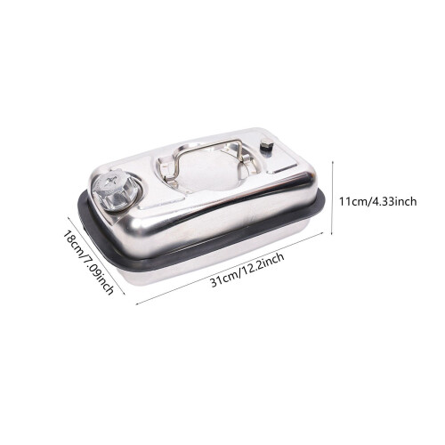 Motorcycle Seat Fuel Can Tank Liquid Storage Canister Practical Multip 1