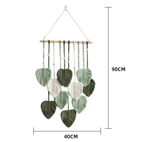 Macrame Wall Hanging Woven Tapestry Boho Backdrop for Apartment Bedroo 1