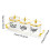 Dried Fruit Snack Serving Plate Divided Serving Platter for Home Dried 2