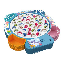 Fishing Game Play Set Electric Fishing Toy with Music for Kid Ages 3 4
