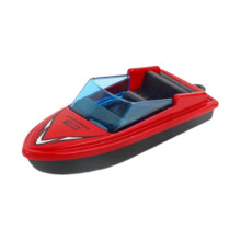 Mini Motorboat Model Alloy Simulation Speedboat for Adults Toddlers Ch