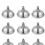 20Pcs Desk Mini Flag Holder Accessory for Party Conferences Practical 3